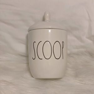 Rae Dunn 'SCOOP' Jar